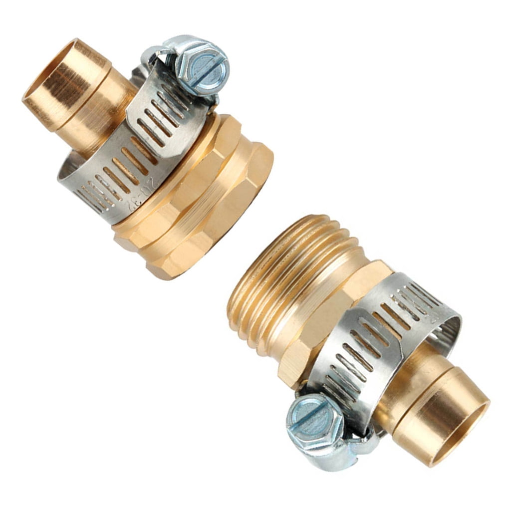 Male End Connector Repair Mender Outdoor Garden Hose Replacement Part 
