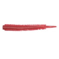 thumbnail image 4 of Mosiee Appâts de Pêche en Plastique Souple Premium Lot de 10 Leurres Réalistes en Forme de Ver à Soie 8Cm Accessoires de Pêche Infusés de Crevettes Rouges, 4 of 9