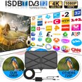 3000 Miles Smart TV Antenna 4K 25dB Digital DVBT2 HD 1080P Aerial with