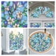 thumbnail image 3 of Película para ventanas Magnolia con adherencia estática, control de calor, protección de la privacidad, envío directo, película de vidrio extraíble reutilizable, decoración del hogar, 3 of 5