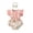 Pink, variant on Newborn Infant Baby Girl Flower Printing O-Neck Flying Sleeve Tops + Suspender Shorts + Headband Set
