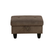 Upholstered Storage Ottoman