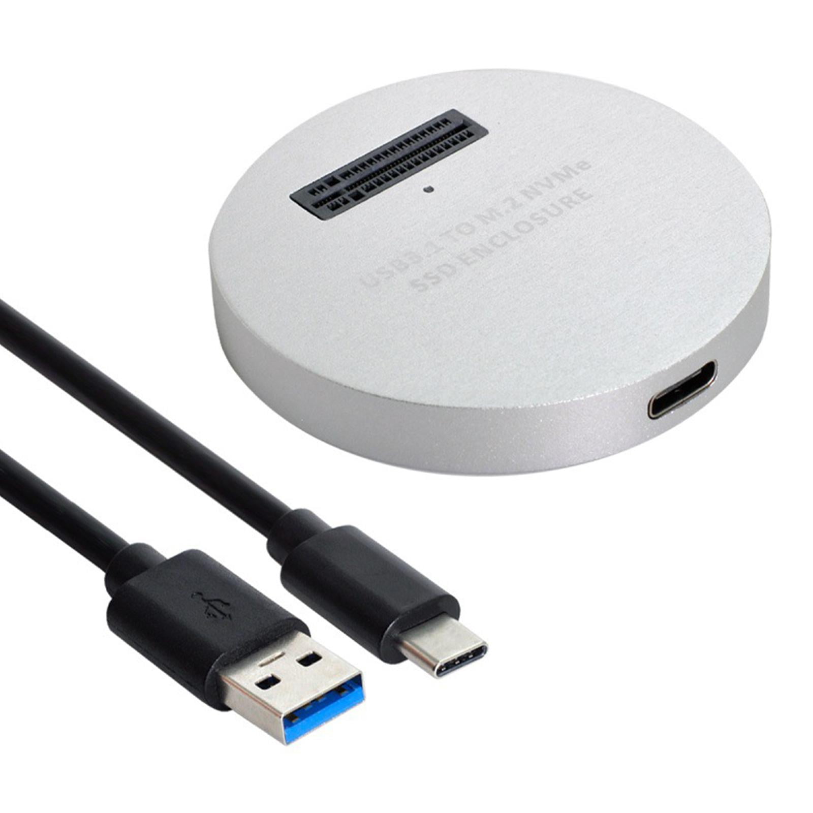 Aluminum M.2 NVME PCIe SSD Enclosure Hard Case M-Key SSD to Type-C USB 3.1 USB3.0 NEW Box