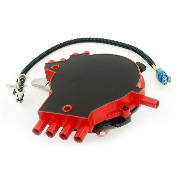 Ignition Distributor - with Cap, Rotor and Wire Harness - Compatible with 1992 - 1994 Chevy Corvette 5.7L V8 VIN P 1993