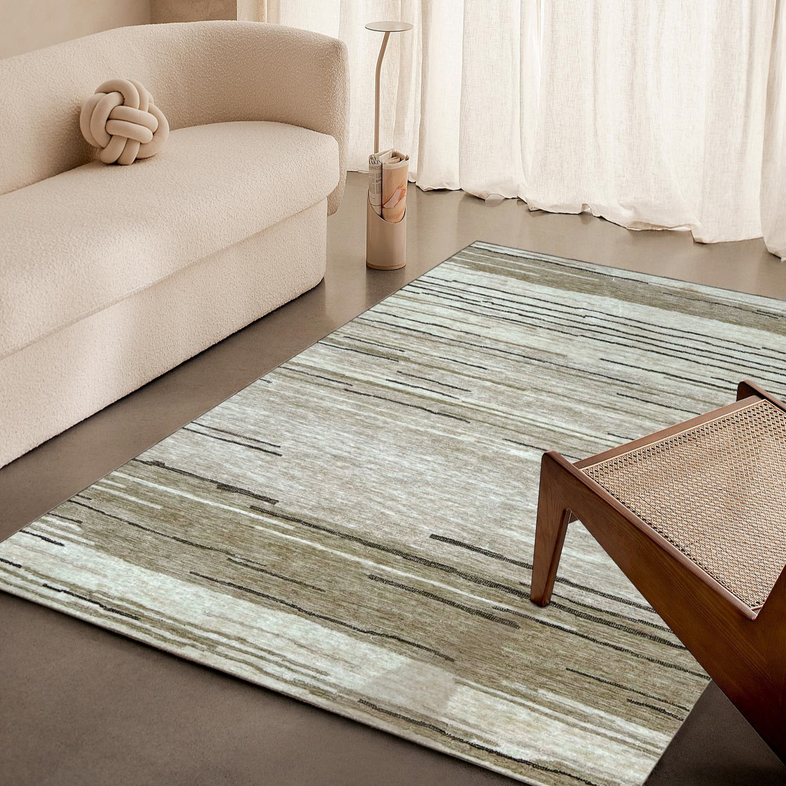 Rug Branch Maya Modern Abstract Indoor Hand-Tufted Area Rug.