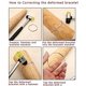 thumbnail image 4 of 14.02 x 5 x 2.99 inchesRound Wood MandrelElite Jewelry Tool - Herramienta redonda para envolver alambre de mandril de brazalete de tamaño de pulsera de madera redonda, 4 of 4