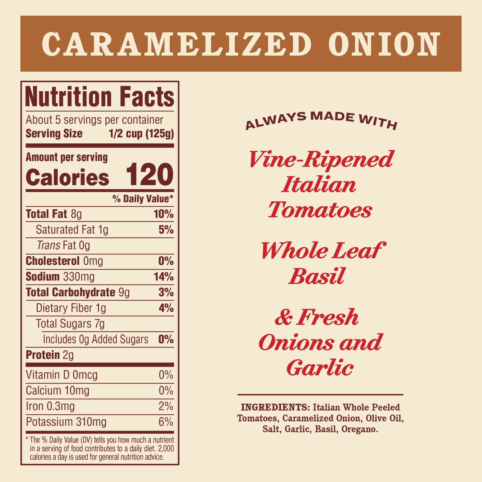 (3 pack) Rao's Homemade Caramelized Onion Sauce Made with Italian Tomatoes, 24 oz