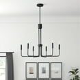 thumbnail image 4 of Aiwen 6 Lights Candle Shape Chandelier Industrial Hanging Ceiling Light, 4 of 9