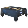 thumbnail image 1 of BSDHOME Planet Solar System Tablecloth 60x104 Inches, Galaxy Outer Space Tablecover Desk Table Cloth Cover for Christmas Wedding Party Decor, 1 of 5