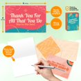 thumbnail image 3 of Tarjetas de agradecimiento Decorably 6x4 pulgadas - Pack de 24, 3 of 6