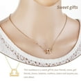 thumbnail image 5 of Langgg Constellation Theme Friendship Necklace Creative Comfortable Ins Exquisite Durable Rust-proof Lightweight Fashion Accessory Libra gold, 5 of 5