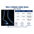 thumbnail image 3 of Athletic Crew Socks for Men & Women 6 Pairs, Moisture Wicking Running Workout Socks,Size 6-9, 3 of 4