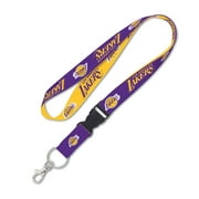 WinCraft Los Angeles Lakers Purple Reversible Lanyard with Detachable Buckle