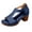 Blue, variant on Platform Wedge Sandals for Women 2026 Dressy Casual Open Toe Ankle Strap Summer Vacation Shoes