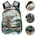 thumbnail image 3 of Lightweight Backpack Seagull School Bag Travel Laptop Daypack for Men Women Casual Rucksack, 3 of 6