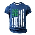 thumbnail image 3 of Tops para hombre, blusas y camisas de manga corta con cuello redondo para hombre, jersey informal con cuello redondo estampado para hombre, pantalones cortos deportivos para fitness, blusa de poliéste, 3 of 4