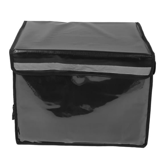 Insulated Food Delivery Bag, Waterproof Insulated Reusable Grocery Bag Cooler Bag With Zippered Top, Keep Food Warm Catering Therma For Doordash, Delivery Drivers, Restaurant