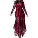 thumbnail image 1 of Gibobby Vestido largo de playa de verano para mujer Vestido maxi asimétrico con cordones huecos para mujer Vestido de fiesta de encaje sexy Vestido de noche(Rojo,M), 1 of 5