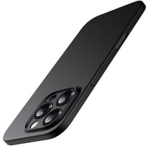 JETech Ultra Slim (0.35mm Thin) Case for iPhone 16 Pro Max 6.9 Inch, Camera Lens Full Protection, Lightweight Matte Finish PP Hard Minimalist Cover (Black)