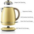 thumbnail image 2 of BUYDEEM K640N Stainless Steel Electric Kettle with Auto Shut-Off & Boil Dry Protection, 1.7L Cordless Hot Tea Water Boiler with Swivel Base, 1440W Fast Heating, 2 of 6