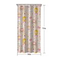 thumbnail image 5 of Cute Princess Castle Pattern Shower Curtain 36"x72" ,Bathroom Decorative Shower Curtains Set with 12 Hooks,Modern Waterproof Washable Shower Curtain, 5 of 6