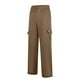 thumbnail image 4 of Pantalones largos para hombre, pantalones casuales, cintura alta, cordón ajustable, pantalones largos multibolsillos, pantalones para mujer, 4 of 5