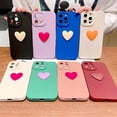 thumbnail image 6 of Compatible with iPhone 13 Pro Max Cute 3D Love Heart Case Camera Protection Shockproof Soft Bumper Phone Case for Women Girls for iPhone 13 Pro Max 6.7 Inch Blue, 6 of 13