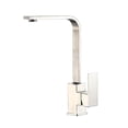thumbnail image 5 of Square Kitchen Stainless Steel Faucet Hot and Cold Mixer Sink Tap Deck Mounted Water Tap ,360° Swivel Spout, 5 of 5