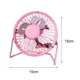 thumbnail image 3 of Shenmeida USB Desk Personal Fan, Quiet Portable Mini Table Fan with One Setting, Small Portable and Lightweight Personal Fan Perfect for Use in Home, Office, Desktop, Camping or Travel, 3 of 7