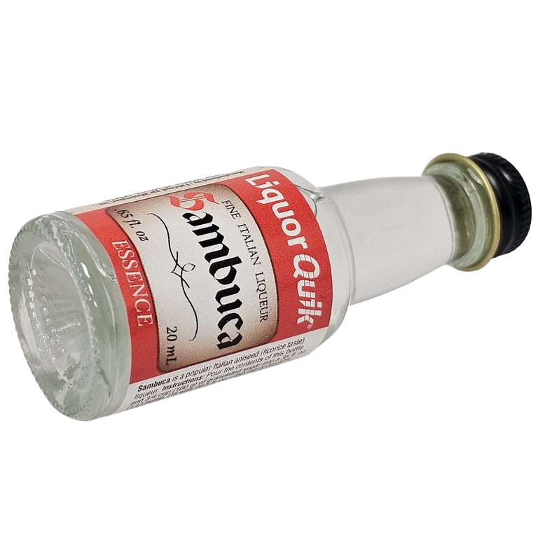 Liquor Quik Essence - Sambuca (White), Alcohol Free, Anise Flavor
