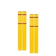 thumbnail image 2 of BollardGard 4" x 52" 4-Pack Bollard Cover - Innoplast (Yellow Red Tape), 2 of 6