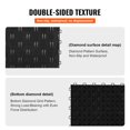 thumbnail image 4 of Baldosas de garaje VEVOR entrelazadas de 30 x 30 cm, 50 unidades, color negro, 4 of 9