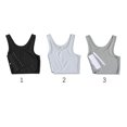 thumbnail image 2 of FAVOLOOK New Casual Short Chest Breast Vest Breathable Buckle Binder Trans Lesbian Cosplay Corset GYIJ, 2 of 3