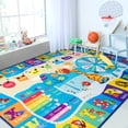 thumbnail image 2 of Alfombra educativa infantil Chicrug, 213 x 305 cm, antideslizante, 2 of 7