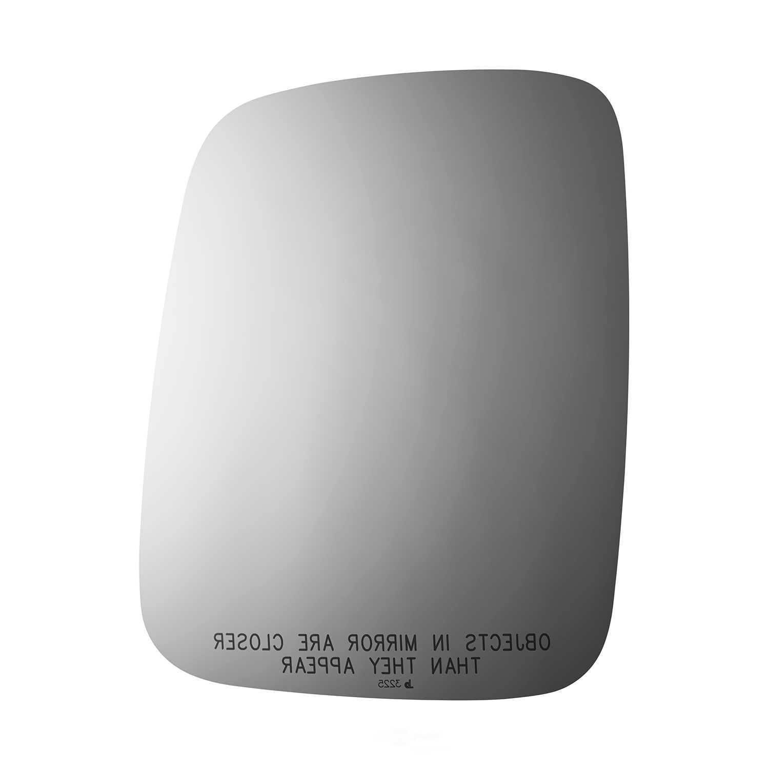 Burco Side View Mirror Replacement Glass - Clear Glass - 3225