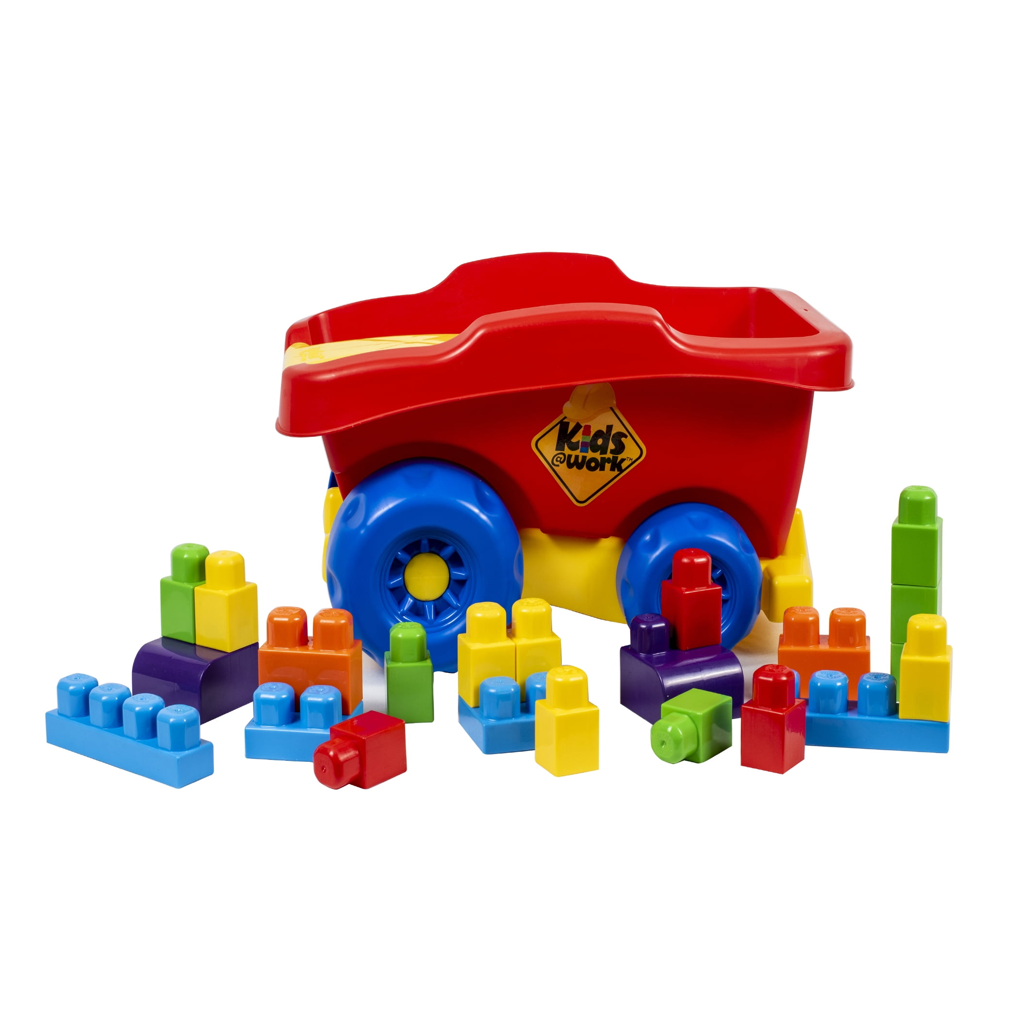 Kids at cheap work blocks