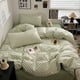 thumbnail image 4 of 2024 nueva ropa de cama de algodón puro juego de cuatro piezas sábana de algodón puro funda de edredón sábana de cama estilo ins simple juego de cuatro piezas 3, 4 of 5