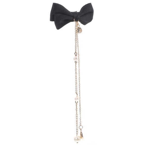 BESTYASH 2Ud Horquillas Negro Con Tassel Para O Liso En Eventos Y Ocasiones Formales