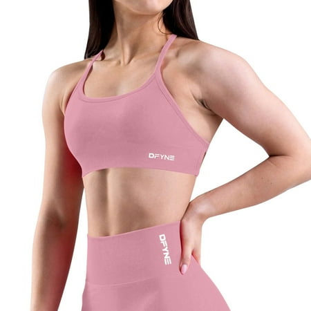 ASFGIMUJ Bras For Women Full Coverage Seamless Sports Underwear Suspenders Fitness Bra Breathable Comfortable Yoga Wear Beautiful Vest Top Bra Plus Size