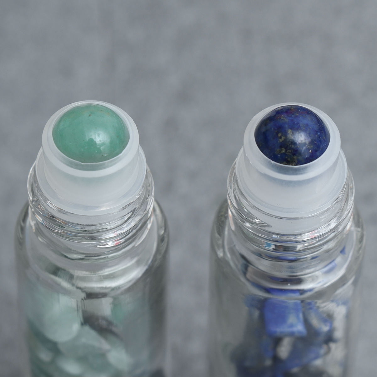 FOMIYES Refillable Roller Roll Bottles Glass Assorted Color 10Pcs