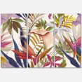 thumbnail image 2 of Designart Tropical VIntage Flowers III Canvas Wall Art, 2 of 4