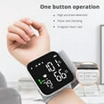 thumbnail image 3 of Wrist Blood Pressure Monitor Rechargeable Digital Automatic Blood Pressure Cuff for Home Use Portable Talking Bp Monitor Full Screen Led Display Adjustable Bp Cuffs with Carrying Case, 3 of 6