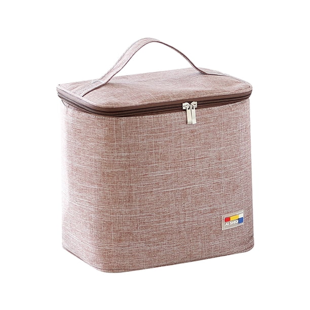 Xihbxyly Bolsa de Aislamiento Gruesa, Lonchera Portátil, Diseño de Gran Capacidad, Mantiene La Comida Fresca o Caliente, Bolsa Versátil para Picnic y Viajes, Conveniente para La Oficina o Uso Al Aire