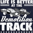 thumbnail image 3 of CafePress - Demo Derby Life Is Better At Demolition Sweatshirt - Pullover Hoodie, Classic, Comfortable Hooded Sweatshirt, 3 of 4