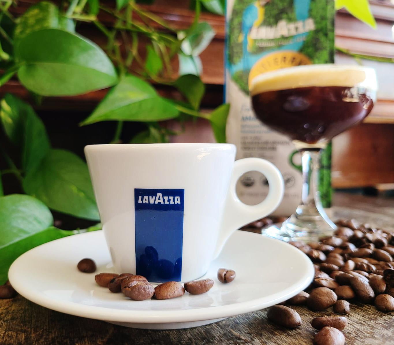 Lavazza Espresso Barista Gran Crema Whole Bean Coffee, Medium Roast, Arabica and Robusta Blend, 2.2 lb Bag (Pack of 2)