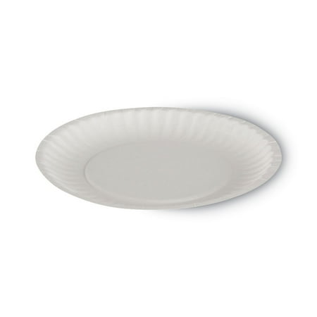 Dixie Disposable Paper Plates  702622WNP6  White  6   1 000 Count (500 Plates/Pack  2 Packs/Case)