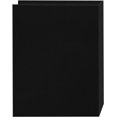 thumbnail image 2 of Photo Albums 24 Pocket Fabric Frame Cover Photo Album, Deep Black, 2 of 3