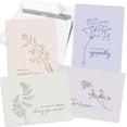 thumbnail image 1 of Sympathy Cards with Envelopes - 24 Sympathy Cards with Sentimental Designs and Thoughtful Messages - 4 Unique Condolences Card Designs in a Sympathy Cards Assortment Box with Envelopes (Pastel), 1 of 5