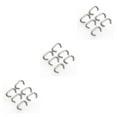 thumbnail image 1 of Destyer 6 Pcs Clip de Montage Latéral pour Plongée, Boucle en Nylon en Forme de D, Clips de Fixation en Acier Inoxydable, Accessoire de Plongée 3mm 3Ensemble, 1 of 6