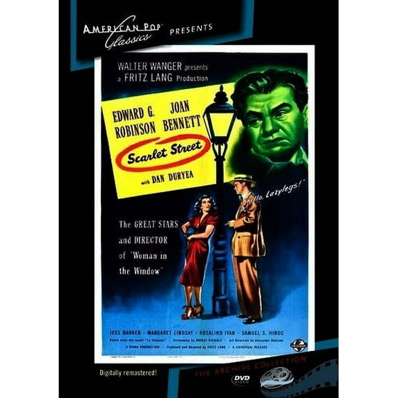 Scarlet Street (DVD), American Pop Classic, Mystery & Suspense